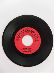 Oscar Brown Jr. "Work Song / Signifyin' Monkey" - 45 RPM 7" Columbia 海外 即決