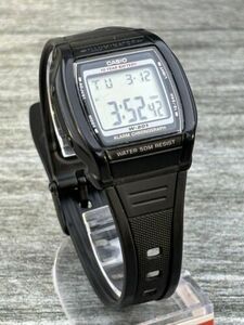 Casio W201 Illuminator Digital Alarm Chronograph Dual Time Calendar Watch 2879 海外 即決