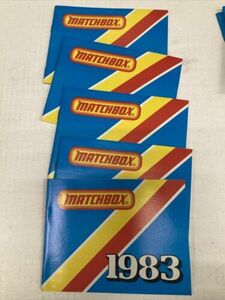 Matchbox Catalogs 1983 Set Of 5 海外 即決