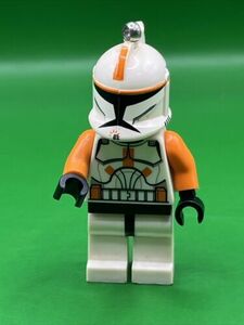 Lego Star Wars Clone Trooper Commander Cody 852356 Key Chain Minifigure Damaged! 海外 即決