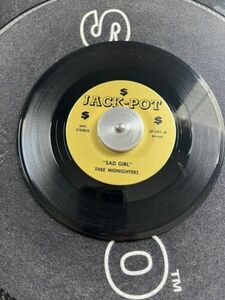 THEE MIDNIGHTERS SAD GIRL / I Need Someone 45 7" RARE CHICANO Jack Pot $ Rec 海外 即決