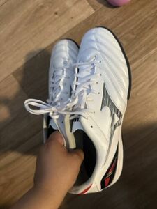 ミズノ Japan MORELIA TF Turf Indoor Football Futsal Shoes US 10" White Japan 海外 即決