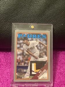2023 TOPPS SERIES 2 BASEBALL 1988 TOPPS RELIC YU DARVISH GAME-USED PATCH SP# 1/1 海外 即決