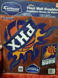 Fathead Pheonix Suns (14” Wide x 9” Tall) 海外 即決