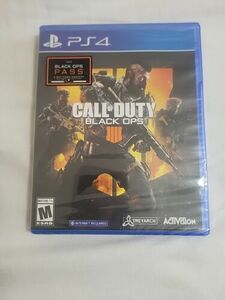 Call of Duty Black Ops IIII brand new Factory Sealed Sony PlayStation 4 PS4 海外 即決