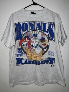 Kansas City Royals vintage looney tunes shirt Single Stitch 海外 即決