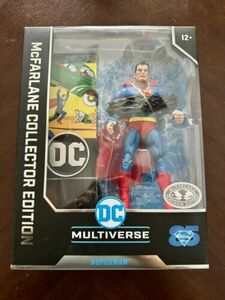 McFarlane Collector Edition Action DC Comics Superman PLATINUM EDITION 海外 即決