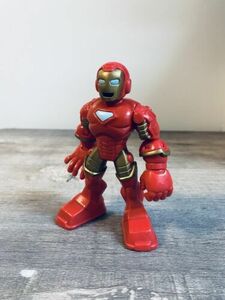 2012 Hasbro Playskool Iron Man Marvel Super Hero Adventures Action Figure Toy 5” 海外 即決