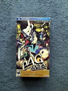 Persona 4 Golden: Solid Gold Premium Edition (Sony PlayStation PS Vita, 2012) 海外 即決