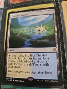 MTG Flooded Strand Khans of Tarkir 233/269 Regular Rare 海外 即決