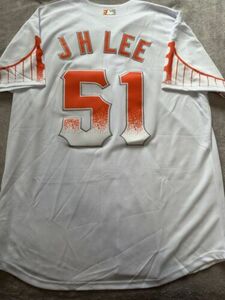 Jung Hoo Lee San Francisco Giants City Connect Jersey New W/O Tags Size XL 海外 即決