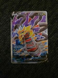 ポケモン TCG Giratina V Sword & Shield - Lost Origin 185/196 Holo Ultra Rare 海外 即決