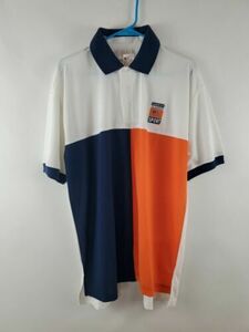 Style Studio Vintage Short Sleeve Golf Color Block Polo Shirt Men M NWT 海外 即決