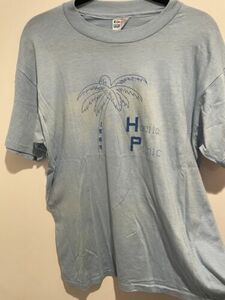 Vintage HP Hawaiian Picnic Computer Shirt - Size XL. Made In USA. Single Stitch 海外 即決