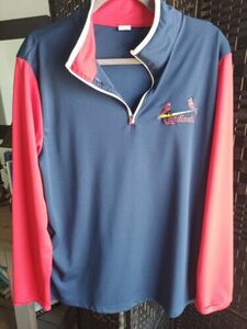 St. Louis Cardinals MLB Ladies Light Weight Sweater, Size XL Multi-Colored 海外 即決