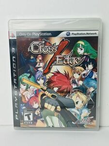 Cross Edge Sony Playstation 3 PS3 Brand New Factory Sealed 海外 即決