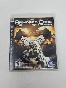 Armored Core: For Answer (PS3, 2008) Playstation 3 Complete CIB 海外 即決