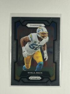 Khalil Mack #160 2023 Panini Prizm Los Angeles Chargers 海外 即決