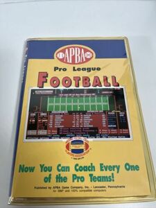 Cactus Dev Comp Computer Game Prof Football VTG 1991 Disks 海外 即決