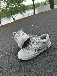 アディオ Old Skate Shoes ヴィンテージ Y2K white & ブラック Chunky Kenny Anderson Men's 9.5 海外 即決