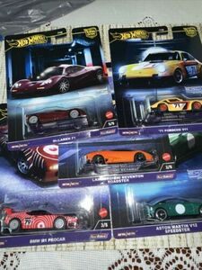 EXOTIC ENVY - 5 CAR SET - 2024 HOT WHEELS PREMIUM CAR CULTURE CASE G 海外 即決