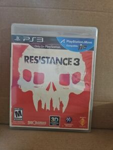 Resistance 3 for Sony Playstation 3 PS3 Brand New Factory Sealed! Free Shipping! 海外 即決