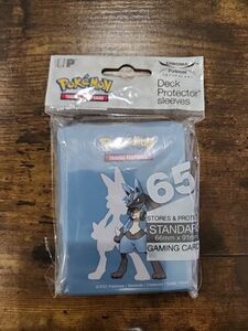 Ultra PRO Lucario Deck Protector Card Sleeves 65ct. New. B3G1 Free! 海外 即決