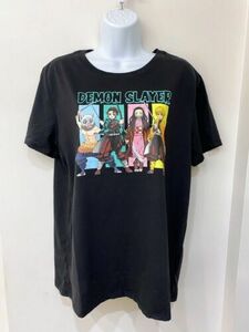 Women's Demon Slayer Short Sleeve Graphic T-Shirt - Black XLarge From Target NWT 海外 即決