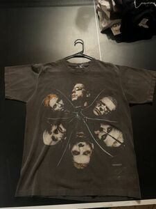 Vintage Rammstein Shirt Mens L Black 90's Band Tee German Metal Sehnsucht 海外 即決
