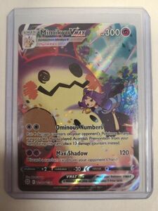 ポケモン Card Mimikyu VMAX Sword & Shield TG17/TG30 Holo 190?NM? 海外 即決