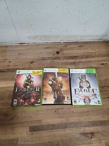 Fable Anniversary (Microsoft Xbox 360, 2014) EXCELLENT Disc Manual Fable 2 And 3 海外 即決