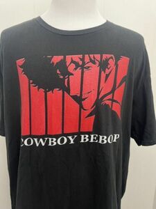 VTG Cowboy Bebop Neo-Noir Space Western Japanese Anime Mens 3XL Graphic T-Shirt 海外 即決