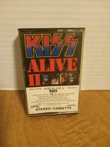 Kiss Alive II Volume 2 Cassette Hard Rock Rare Crazy Night Lot Of 2 海外 即決