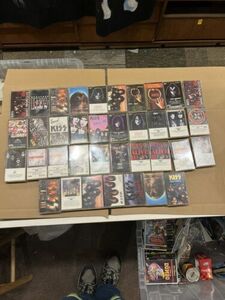 kiss cassette lot gene simmons rock and roll rare killers asylum 37 tapes! 海外 即決