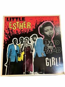 LITTLE ESTHER BAD BAAD GIRL! CHARLY RECORDS UK REISSUE/ LP バイナル - Bad Bad Girl! 海外 即決