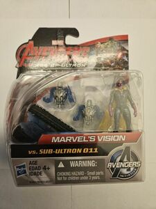 Hasbro Marvel Avengers Age of Ultron Marvel's Vision vs Sub-Ultron 011 NEW 海外 即決