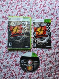 Guitar Hero: Warriors of Rock (Microsoft Xbox 360, 2010) CIB Complete Tested 海外 即決