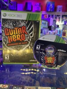 Guitar Hero: Warriors of Rock (Microsoft Xbox 360, 2010) Not For Resale Complete 海外 即決