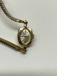 Vintage Women’s Omega 14K Solid Gold Case 17 Jewels 485 Caliber, Works Perfect! 海外 即決