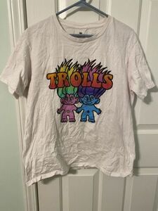 Vintage Trolls Rainbow Colors Graphic T-Shirt Sz Large 60th Anniversary 海外 即決