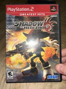 Shadow the Hedgehog Greatest Hits Sony PlayStation 2 2005 PS2 No Manual Tested 海外 即決