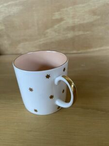 Pink Susie Cooper Gold Star Asterisk Demitasse Cup (no saucer) 海外 即決