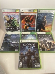 HALO 1 2 3 4 ODST Reach Wars XBOX 360 Bundle Most CIB With Manual Lot Set Works 海外 即決