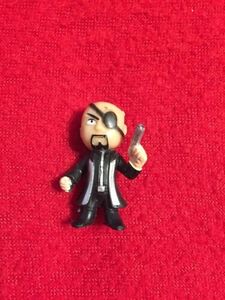 Miniature Marvel Nick Fury 1 3/8 " Figure Toy Cake Topper 海外 即決