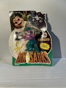 Disney’s Dinosaurs Charlene Sinclair Action Figure 1991 VTG ON CARD! Read Desc 海外 即決