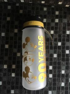 Disney Tumbler/Mug/Bottle Mickey Mouse 90 Years Anniversary - Clear/Gold. New 海外 即決