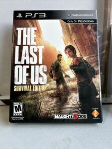 The Last of Us Survival Edition (PlayStation 3 PS3, 2013) Artbook & Comic Sealed 海外 即決