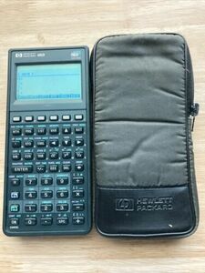 Hewlett Packard HP 48GX Graphing Calculator With Case Tested No Manual 海外 即決