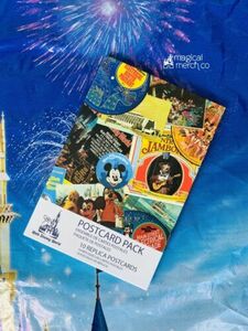 2021 Disney Parks Retro Vault Collection 10 Postcard Set 50th Anniversary 海外 即決