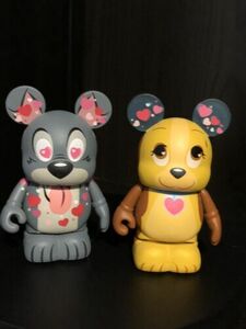 Disney Vinylmation LE of 2000 Lady and The Tramp Valentine’s Day 2014 Rare! 海外 即決
